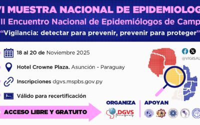 Llega otra edición de la Muestra Nacional de Epidemiología