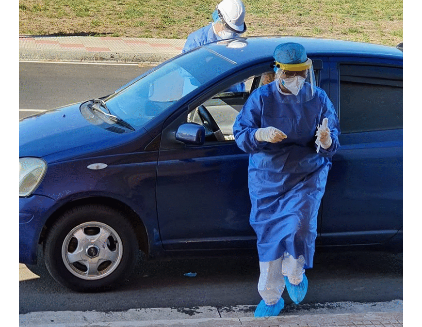 Casos sin nexos observados en las zonas más pobladas