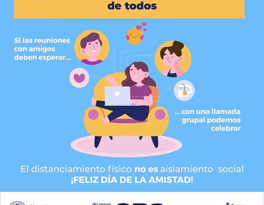 Celebremos con prudencia: hoy a 2 metros, mañana juntos