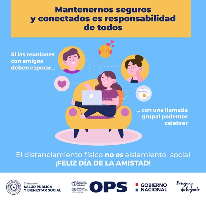 Celebremos con prudencia hoy a 2 metros, mañana juntos – 30-07-2020