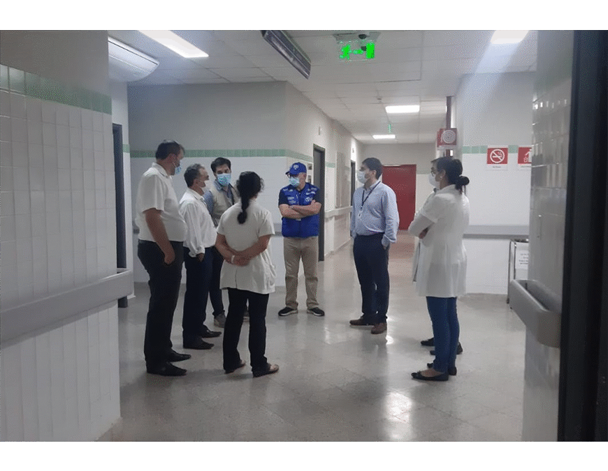 Con apoyo técnico fortalecen capacidades de hospitales en la respuesta al Covid-19