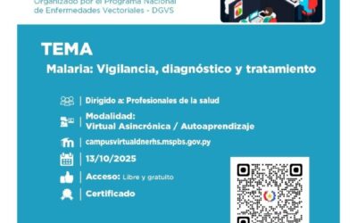 Habilitarán curso virtual de Malaria