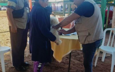 Vacunación antirrábica en Capiatá