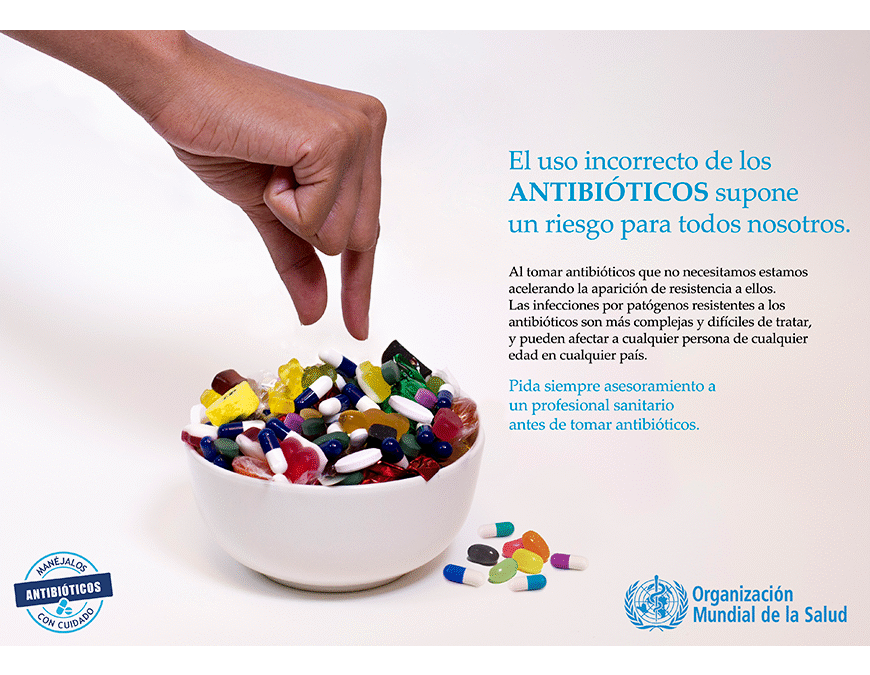 Los antibióticos no sirven para tratar todas las enfermedades