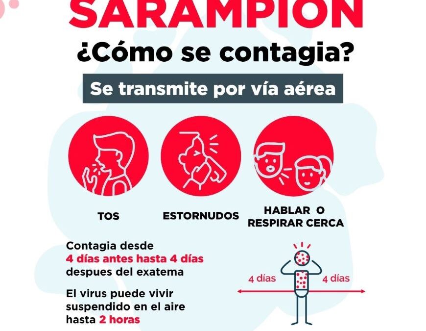 Continúa activa la vigilancia de sarampión