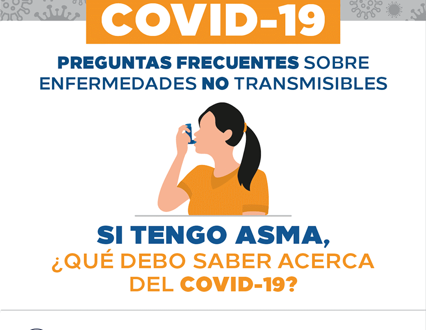 Si tenés asma, informate de los riesgos que puede causarte el COVID-19