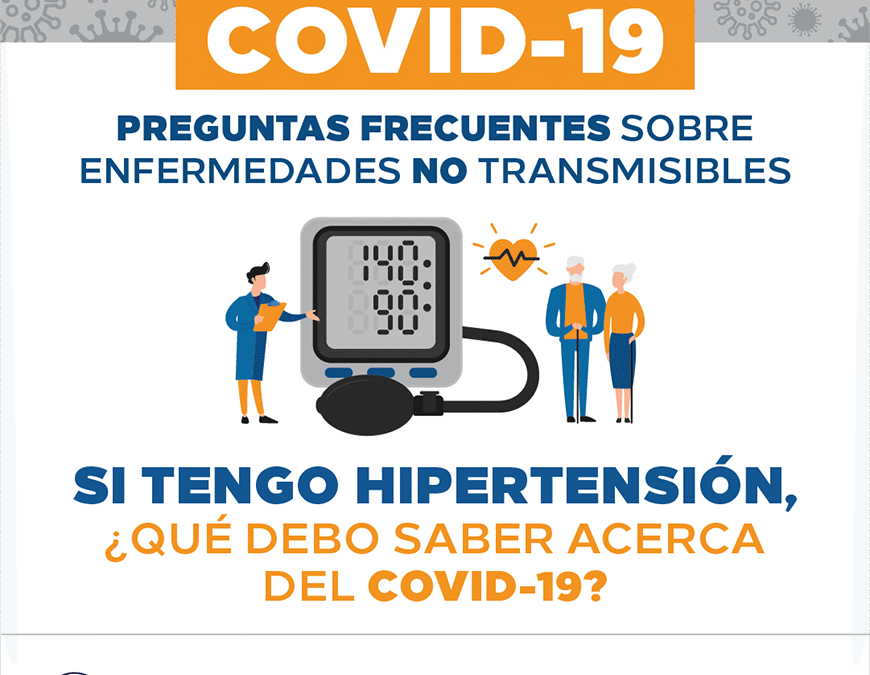 Si tenés hipertensión arterial, esto debes saber acerca del COVID-19