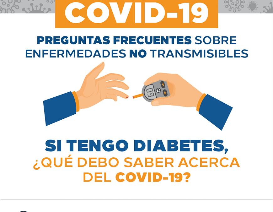Si tienes diabetes, ¿qué debes saber acerca del COVID-19?