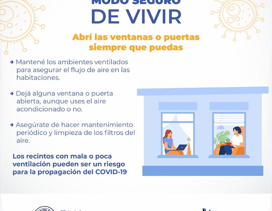 Ambientes cerrados, mal ventilados y con aglomeraciones, propician mayor riesgo de contagios