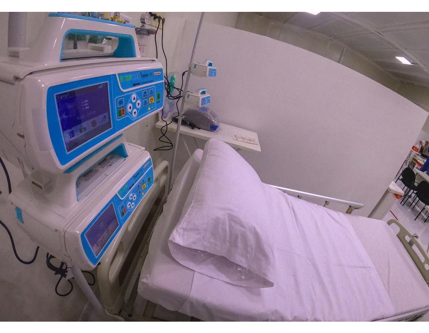 Menos ingresos a terapia por COVID-19