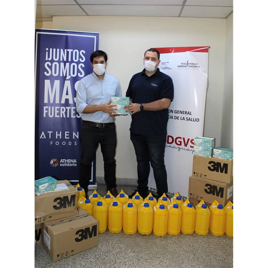 Vigilancia de la Salud recibe productos que fortalecerán protección del equipo de respuesta rápida – 14-10-2020