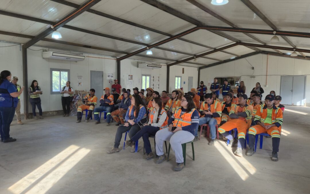 Capacitan en prevención del hantavirus en zona de obras del Corredor Bioceánico