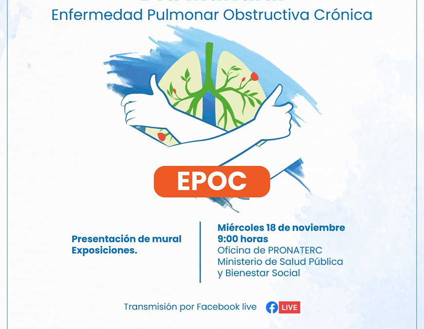 Día mundial de la EPOC se recordará este miércoles