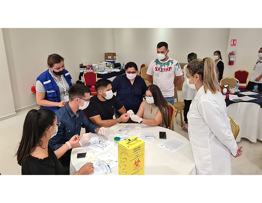 Estudios de seroprevalencia del COVID-19: encuestas y 5 mil testeos se realizarán en CDE