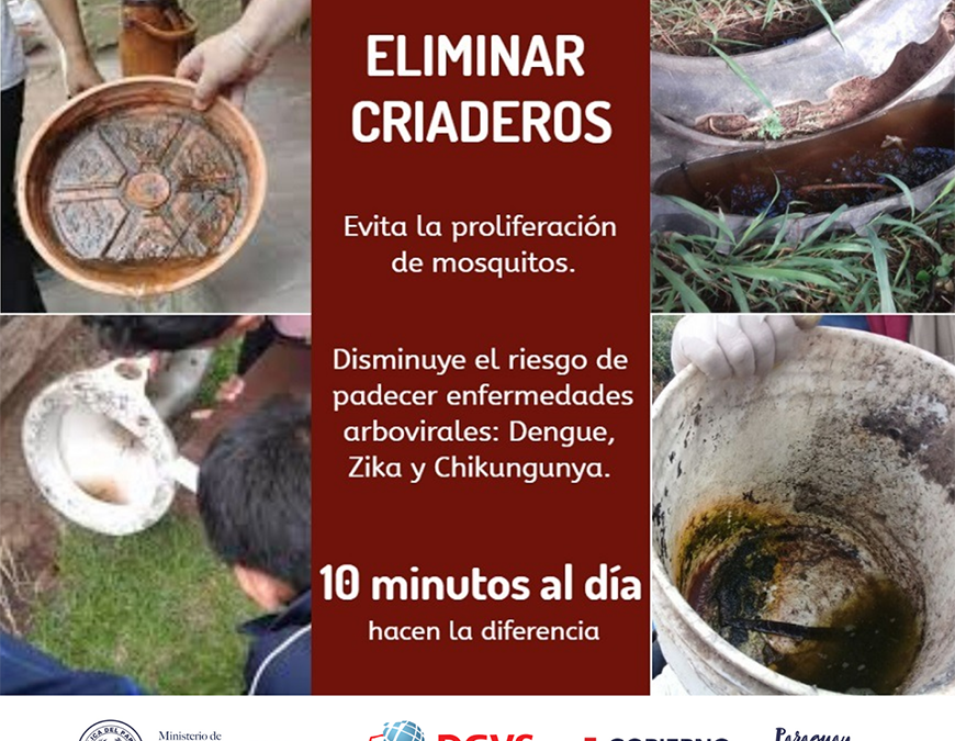 Disminuyen notificaciones de dengue en todo el país