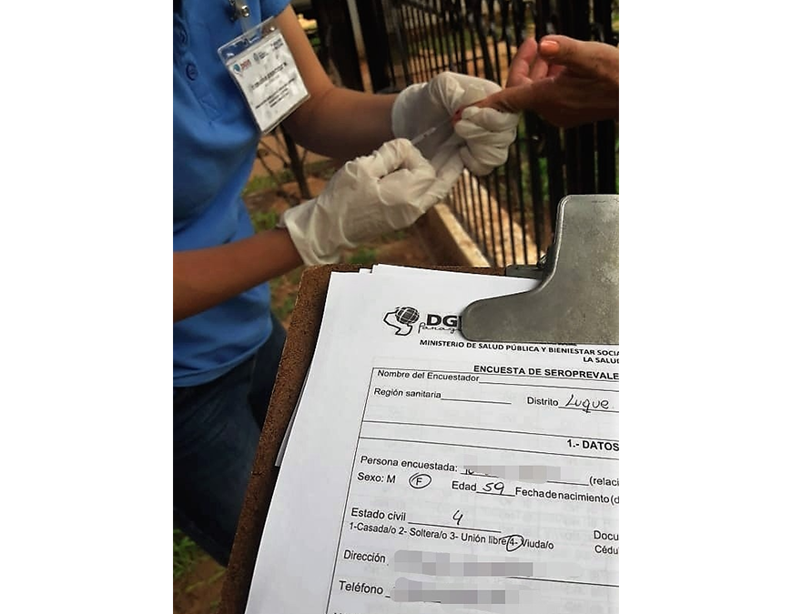 Estudio de seroprevalencia COVID-19: avanza segunda ronda de visitas en Central