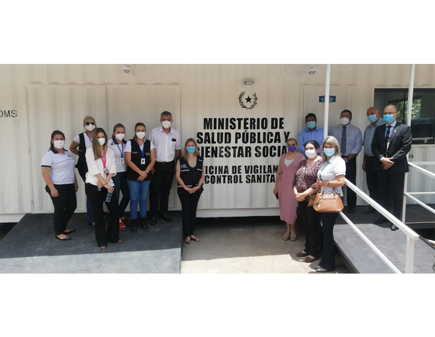 Habilitan oficinas para robustecer control de viajeros en paso fronterizo de Salto del Guairá