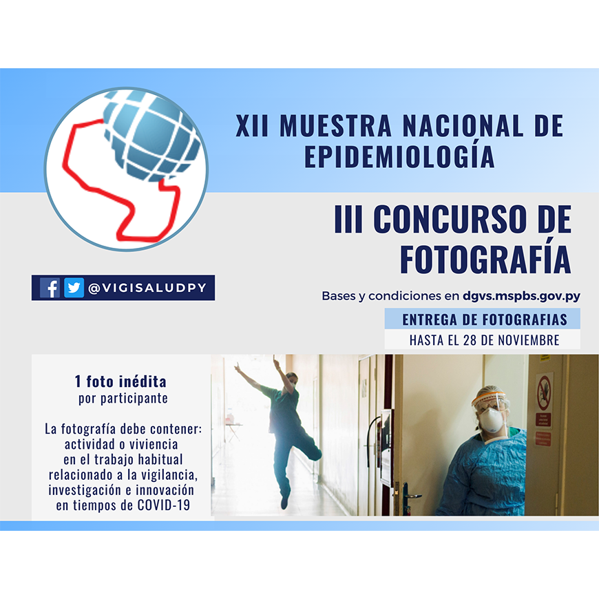 III Concurso de fotografía de la Muestra Nacional de Epidemiología – 16-11-2021