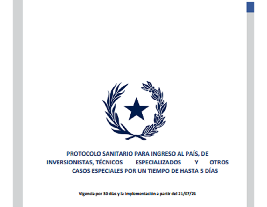 Inversionistas y técnicos especializados entrarán al país bajo estricto protocolo
