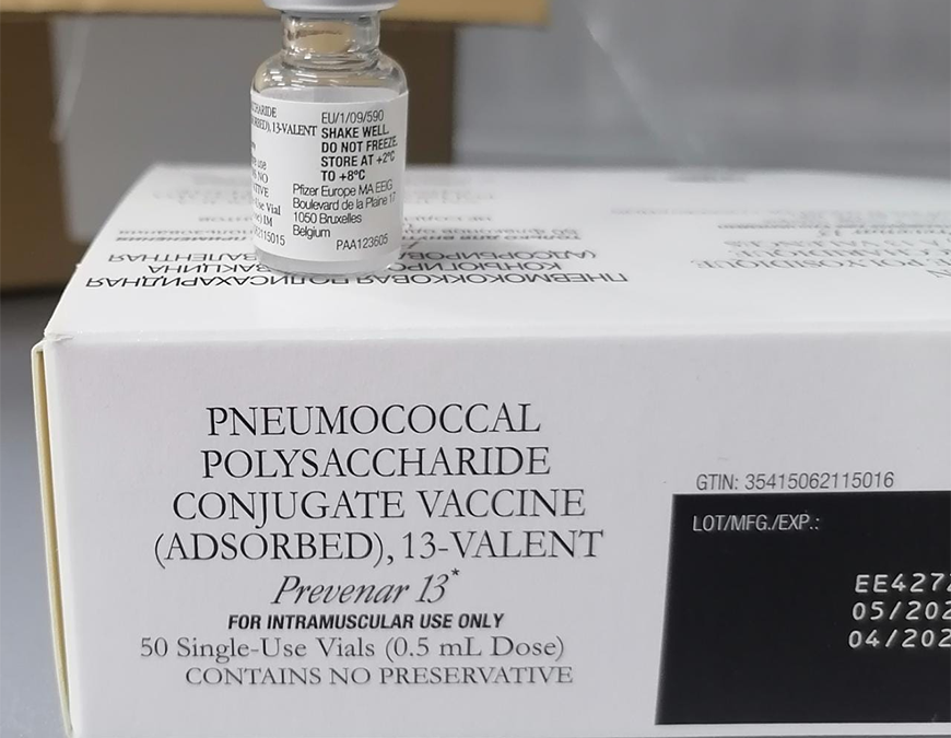 Llegan al país 150.000 vacunas pediátricas contra el neumococo
