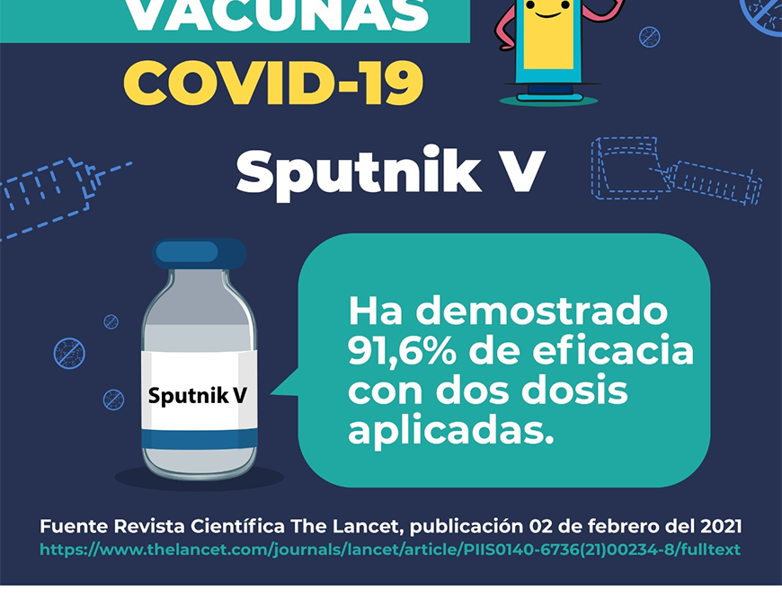 Lo que debes saber acerca de la vacuna Sputnik V
