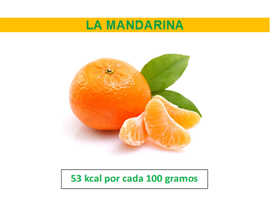 Mandarina, ideal para consumir en esta temporada
