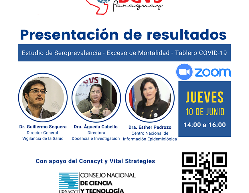 Presentarán resultados de seroprevalencia, exceso de mortalidad y tablero COVID-19