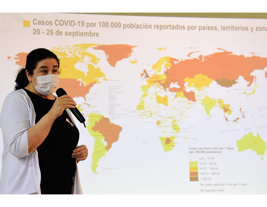 Situación de COVID-19 con tendencia al descenso, pero con aumento en algunos distritos