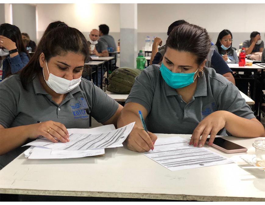 Agentes comunitarios capacitados en el marco del proyecto «HEFA» – Salud para todos