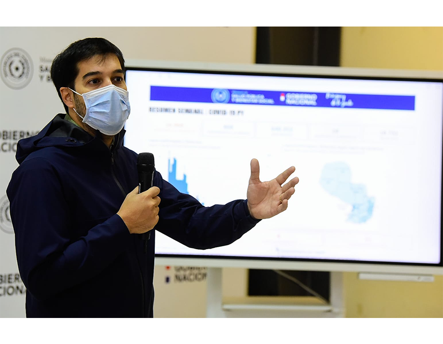 COVID-19: curva epidémica muestra sostenido descenso de casos