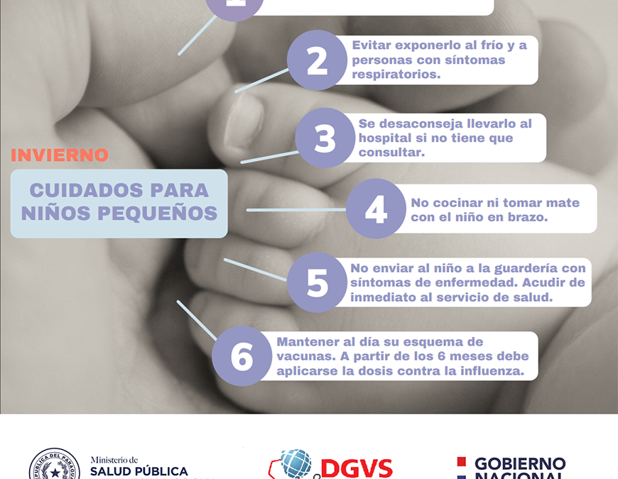 Consejos para proteger la salud de los niños pequeños en épocas de frío