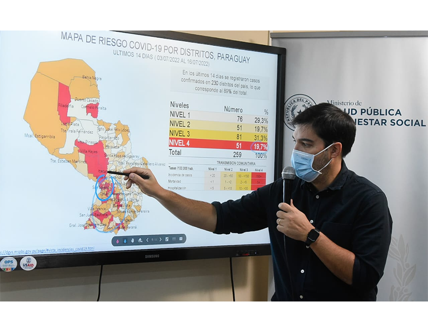 Decrece ola de COVID-19