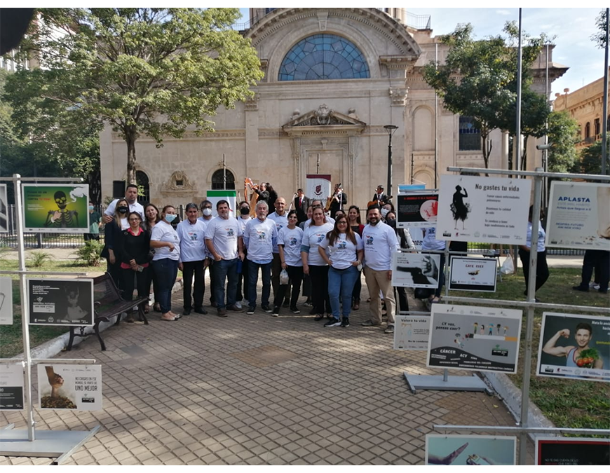 Día libre de humo de tabaco: «Fumar contamina tu cuerpo, tu país, tu planeta»
