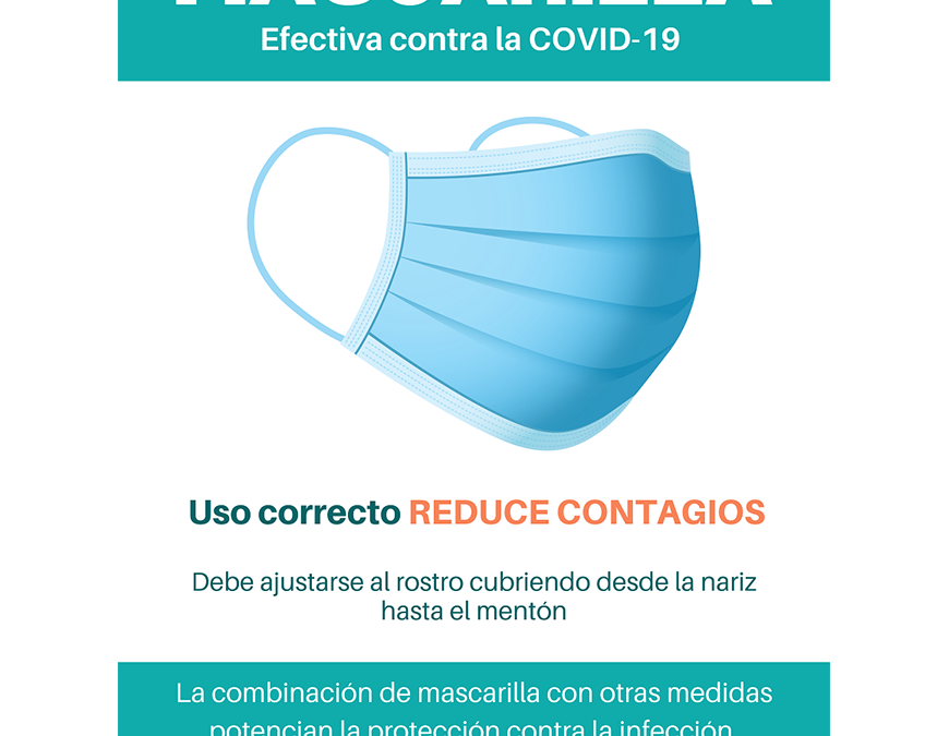 «En este momento es importante mantener el uso de mascarillas para evitar repunte de casos»