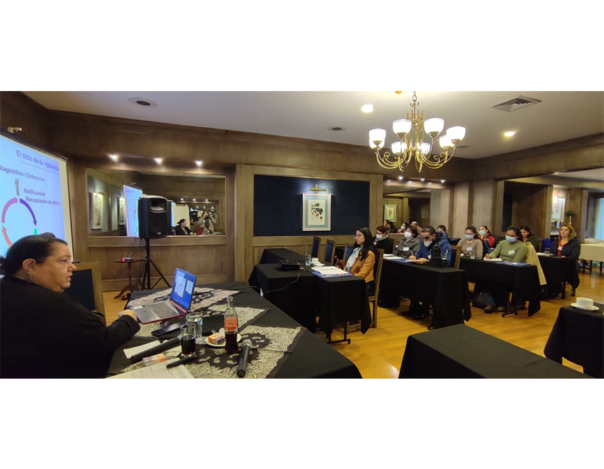 Frontline: inicia entrenamiento en epidemiología de Campo, en Asunción