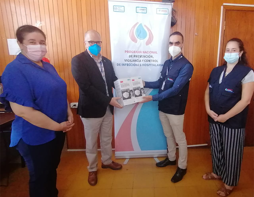 OPS/OMS entrega 21.400 mascarillas a Salud Pública