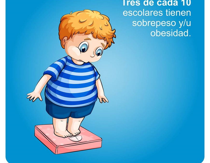 Obesidad se dispara: en el país, más del 30% de niños y adolescentes presenta exceso de peso