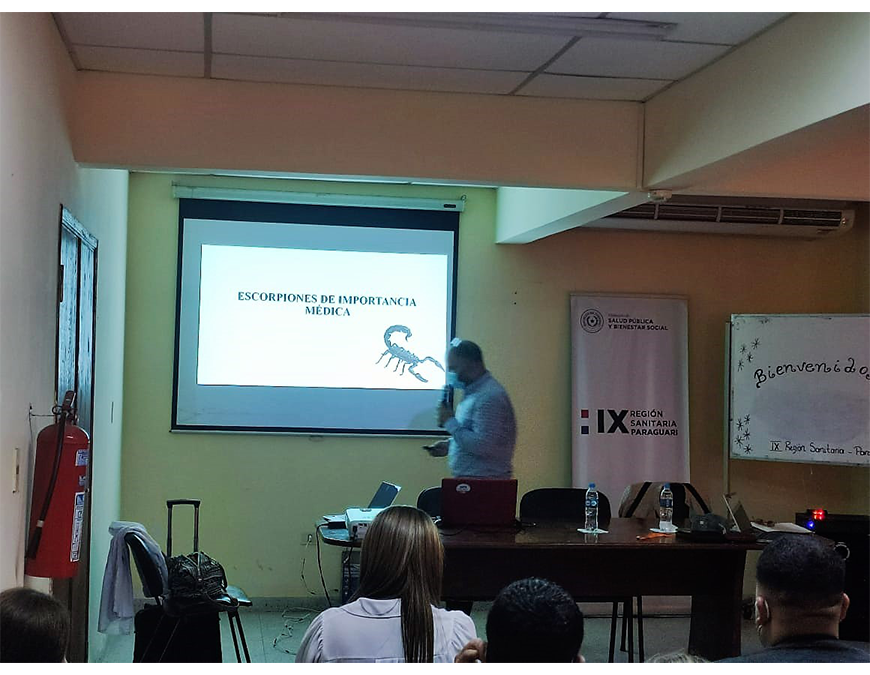 Personal sanitario de Paraguarí capacitado en asistencia de accidentes por animales ponzoñosos