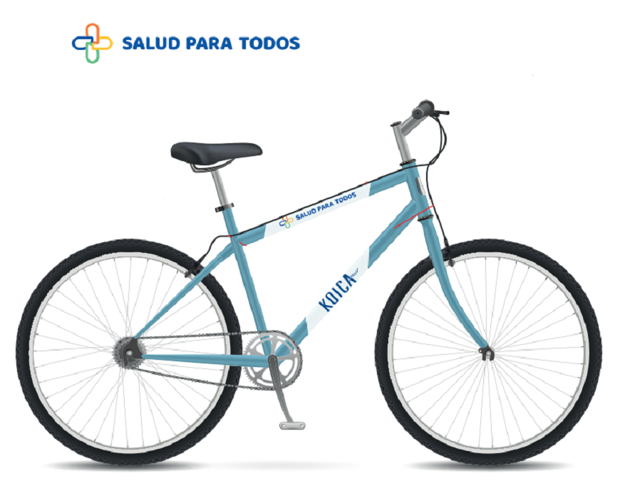 Se entregarán bicicletas a 20 unidades de salud de Limpio