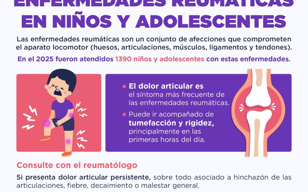 Las enfermedades reumáticas afectan también a los niños