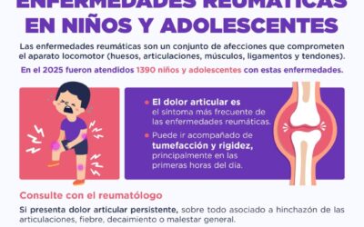 Las enfermedades reumáticas afectan también a los niños