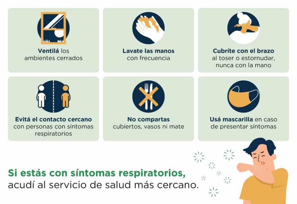 Repuntan consultas por cuadros respiratorios: se insta a intensificar medidas de higiene