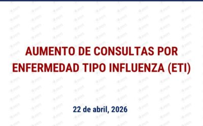 Alerta por aumento de consultas por enfermedad tipo influenza