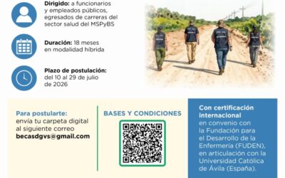 Salud convoca a becas completas de Maestría en Epidemiología de Campo con certificación internacional