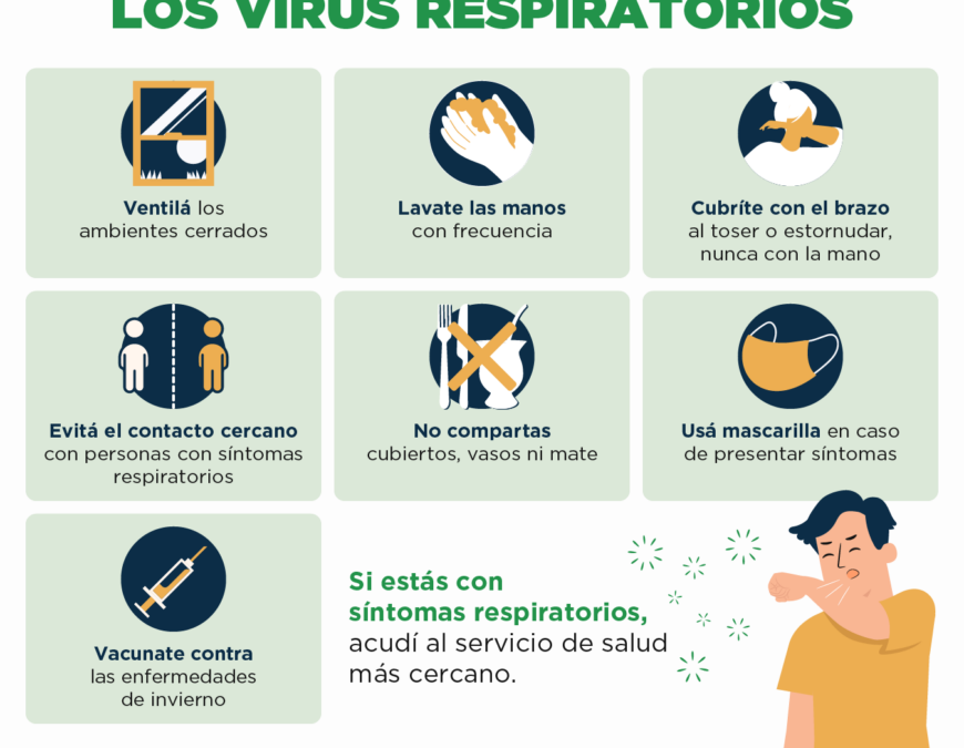 Se insta a vacunarse y a consultar a tiempo ante síntomas respiratorios