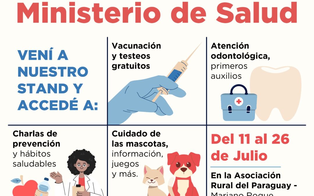 El Ministerio de Salud llega a la Expo 2026