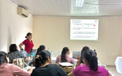 Avanza la formación en epidemiología de campo en el interior del país