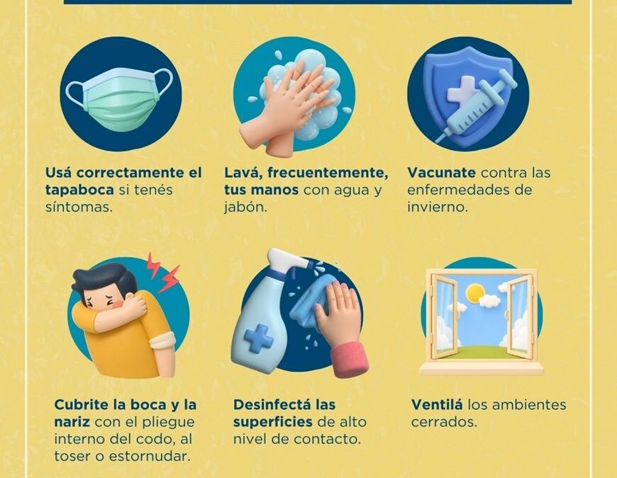 Alta circulación de virus respiratorios: se insta a la vacunación y reforzar la prevención