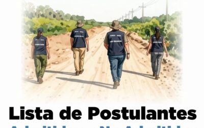 Concurso de becas para Maestría en Epidemiología: lista de postulantes admitidos y no admitidos