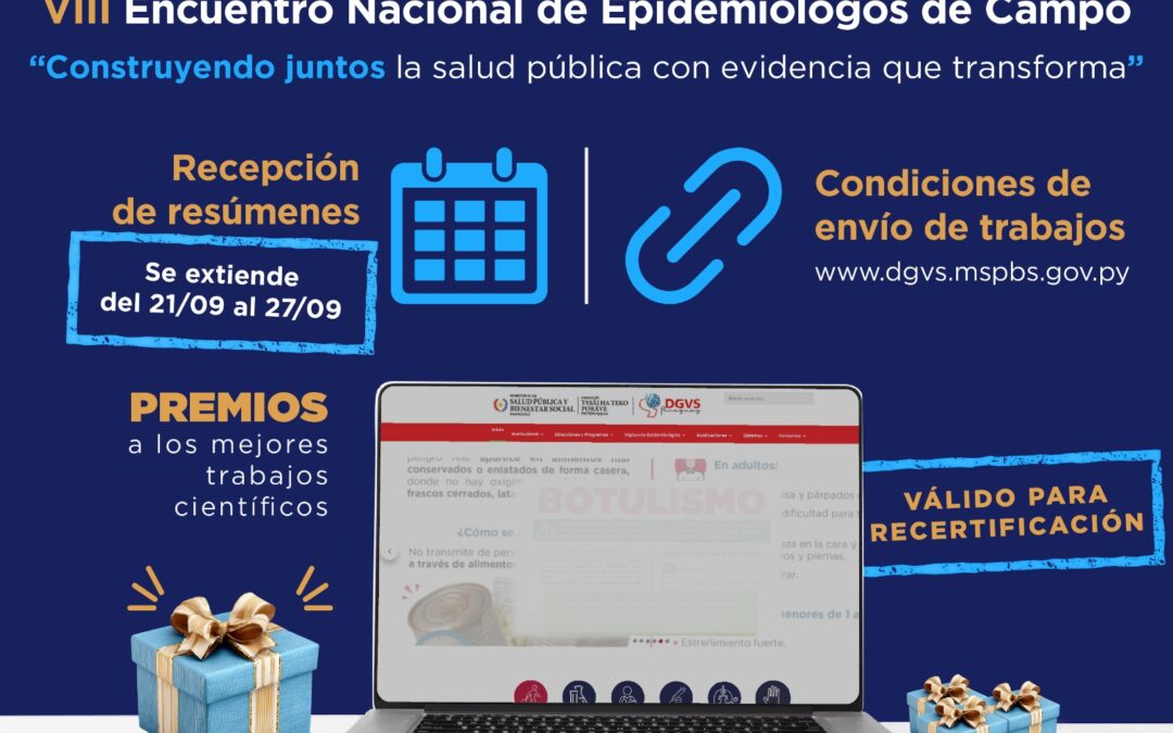 Plazo para presentación de resúmenes se extiende una semana